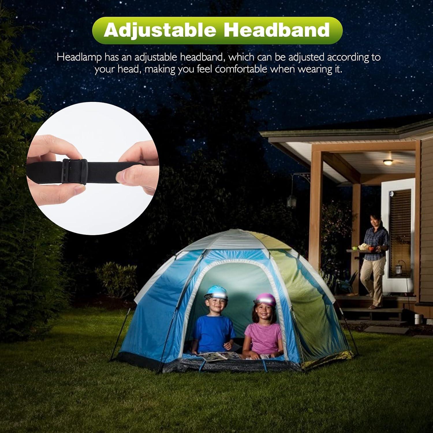 Linterna Frontal LED Pluralla LX200 Recargable 350 Lúmenes