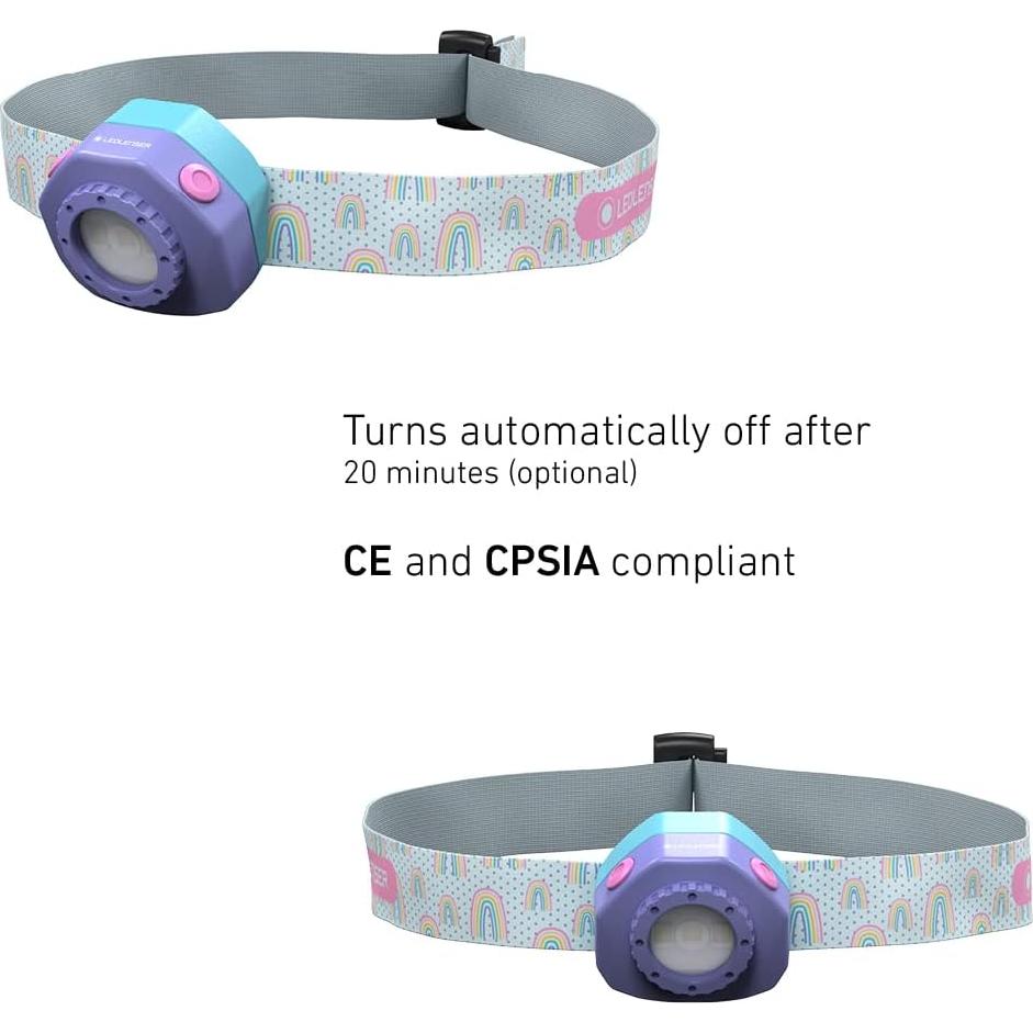 Linterna Frontal LED Recargable Ledlenser KIDLED4R para Niños