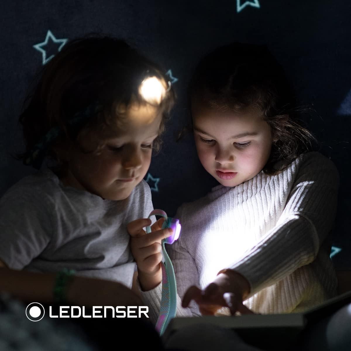 Linterna Frontal LED Recargable Ledlenser KIDLED4R para Niños