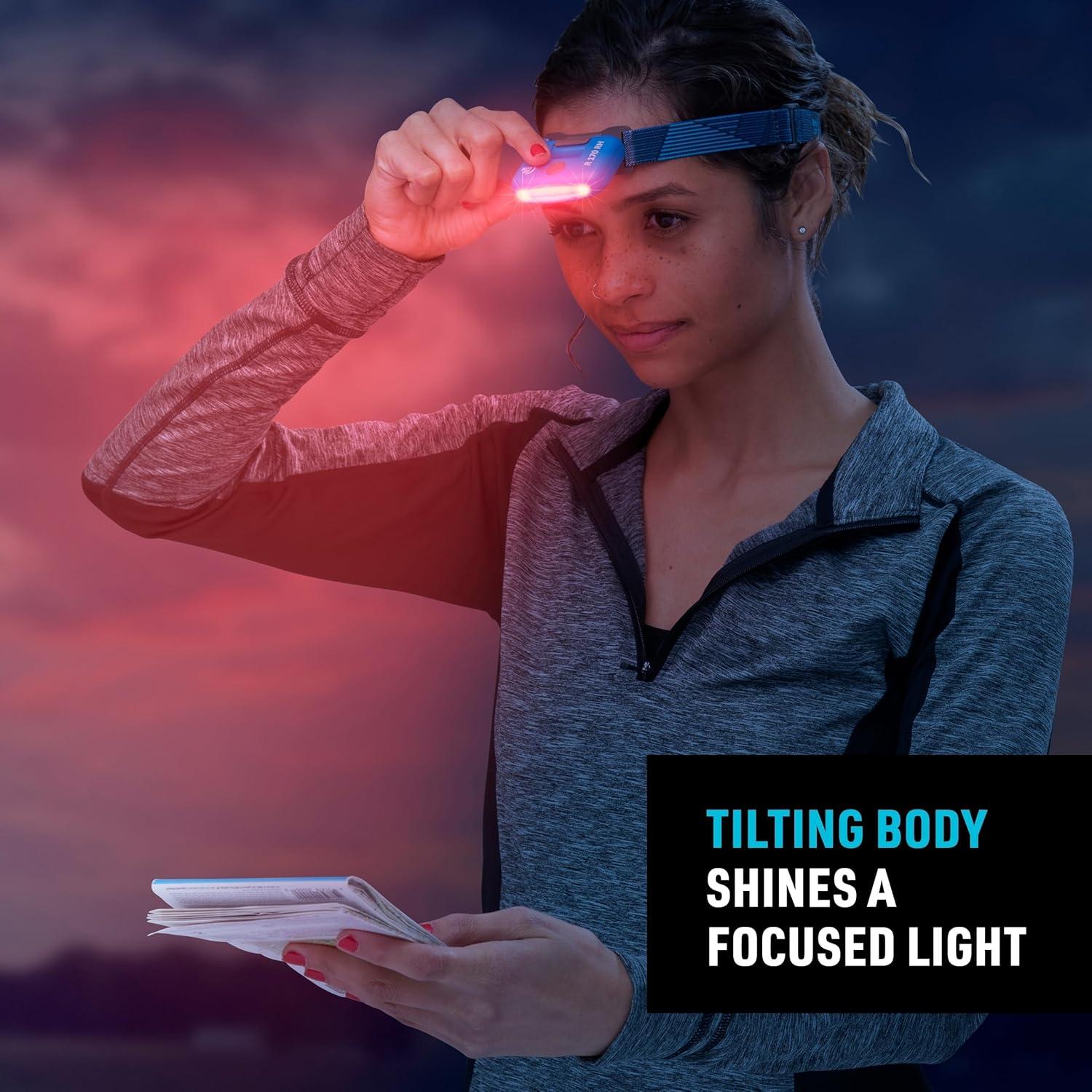 Linterna Frontal Recargable Nite Ize Radiant 170 Lúmenes Azul