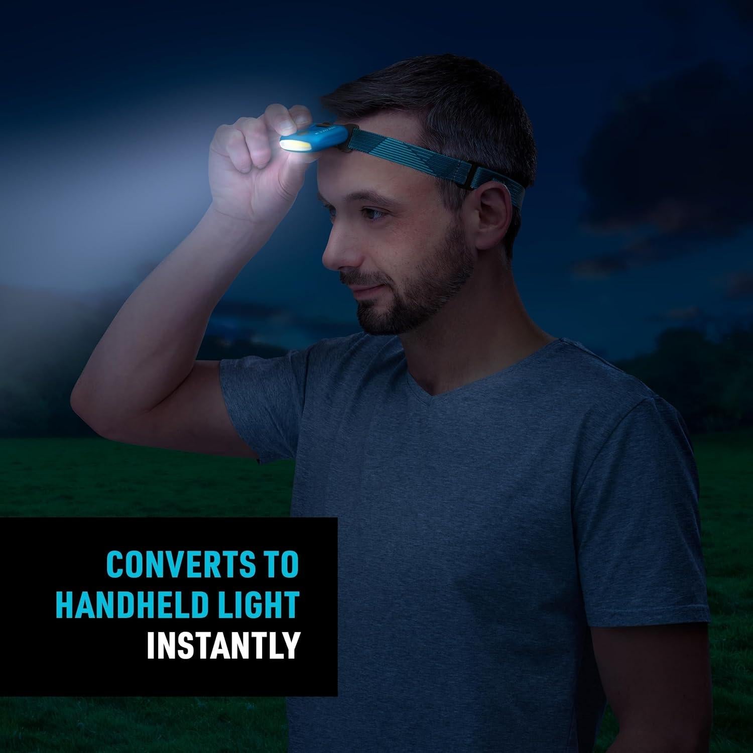 Linterna Frontal Recargable Nite Ize Radiant 170 Lúmenes Azul