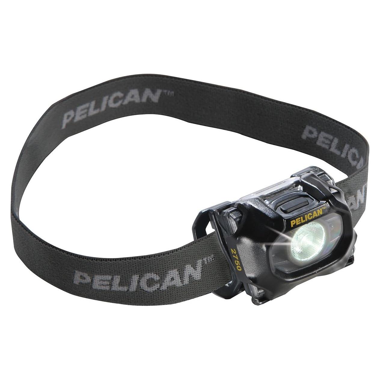 Linterna Frontal LED Pelican 2750C Negra 259 Lúmenes