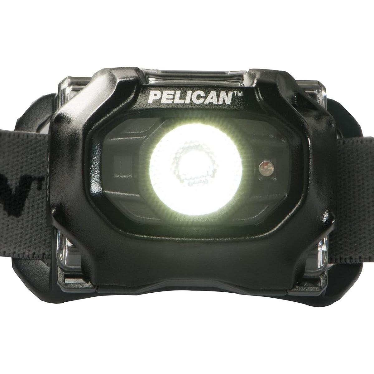 Linterna Frontal LED Pelican 2750C Negra 259 Lúmenes