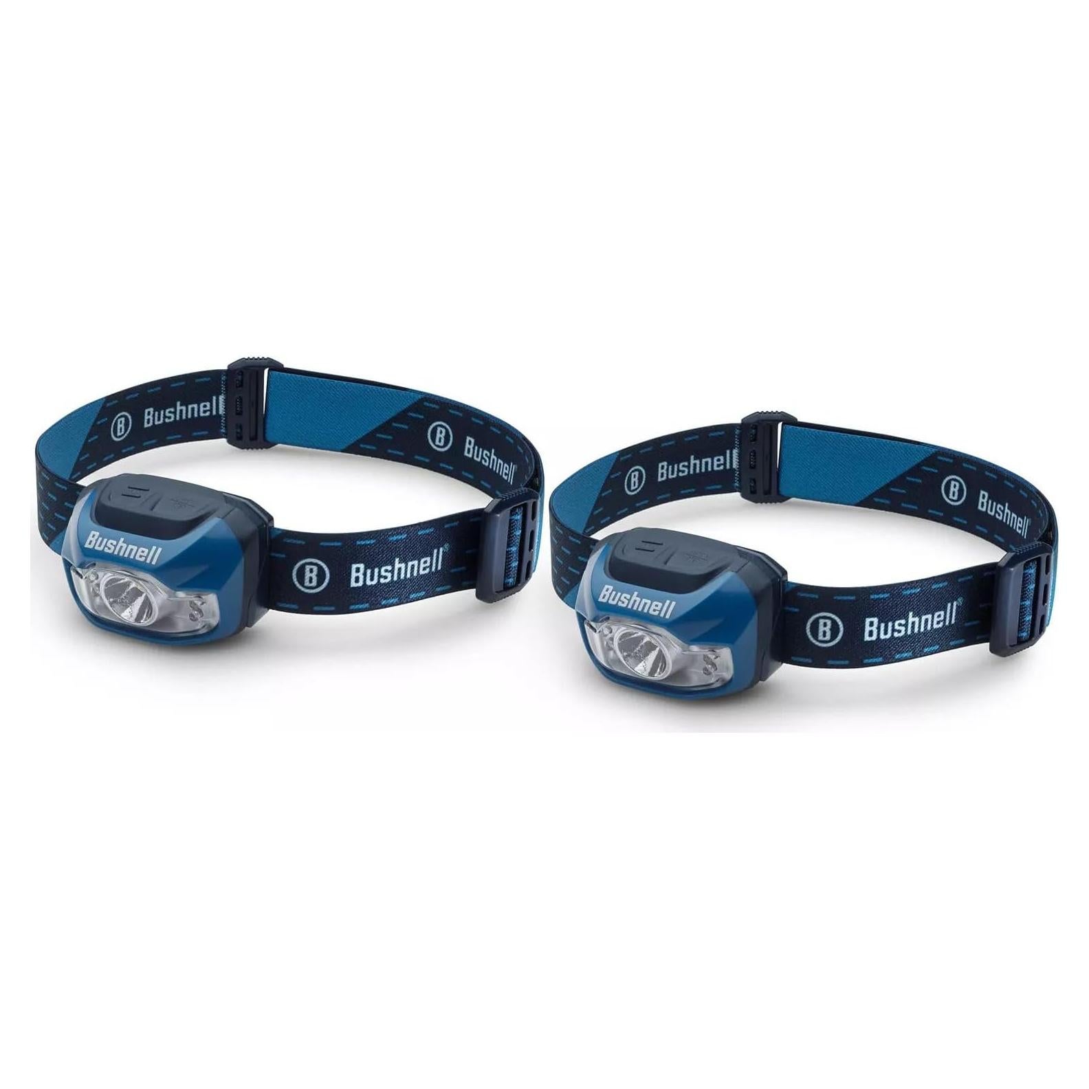Linterna Frontal LED Bushnell 500 Lúmenes 4 Modos - Paquete de 2