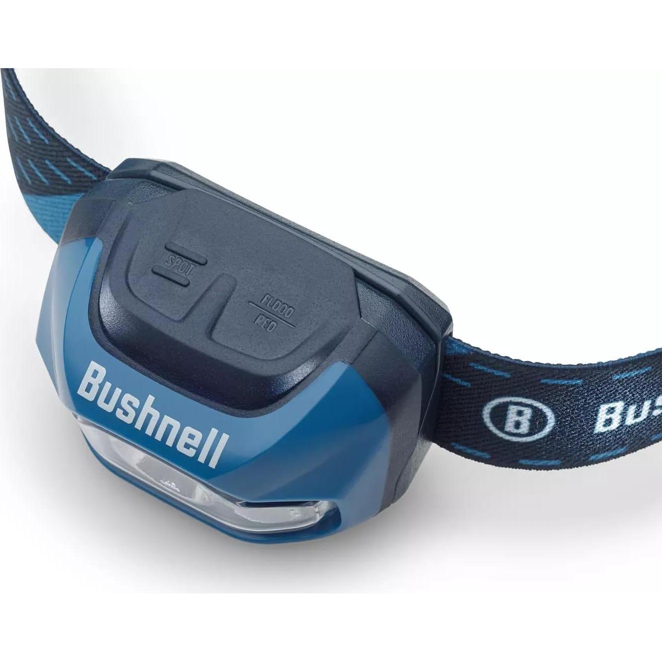 Linterna Frontal LED Bushnell 500 Lúmenes 4 Modos - Paquete de 2