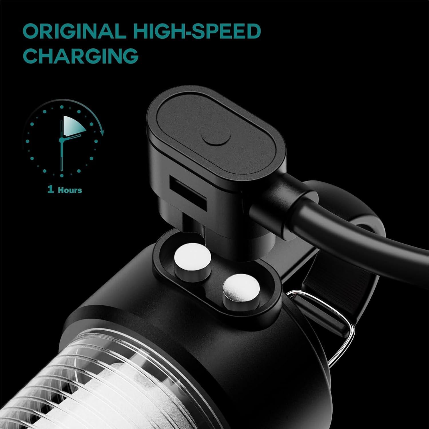 Cable de Carga Magnético TUSITA 1.2M para Linternas LEDLENSER