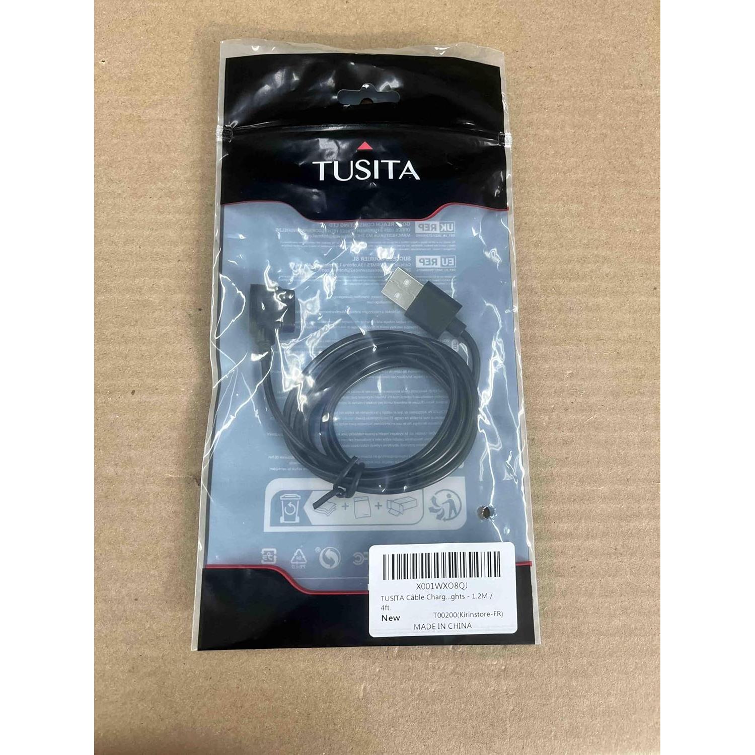 Cable de Carga Magnético TUSITA 1.2M para Linternas LEDLENSER
