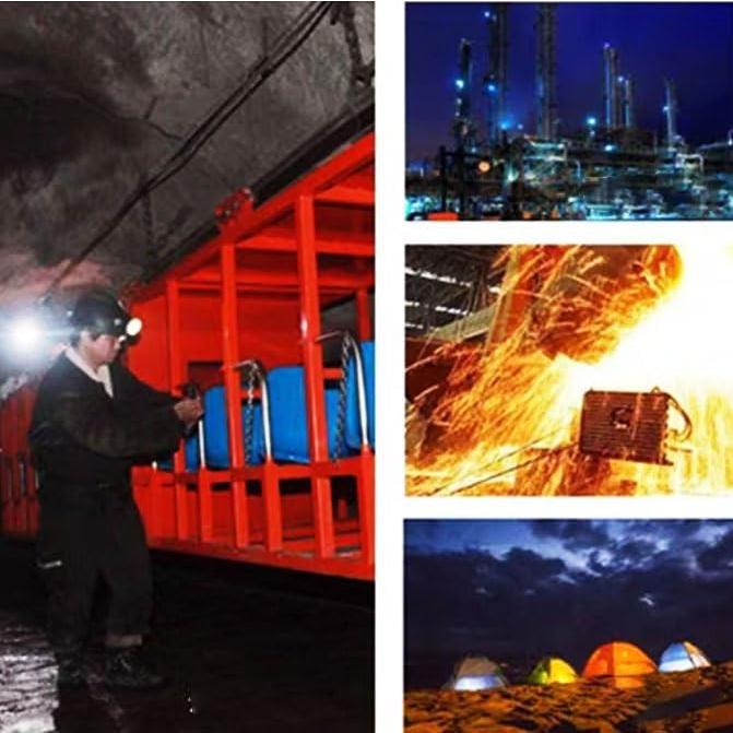 Linterna Frontal LED Recargable 35W BAOJUHUIKANG para Minas