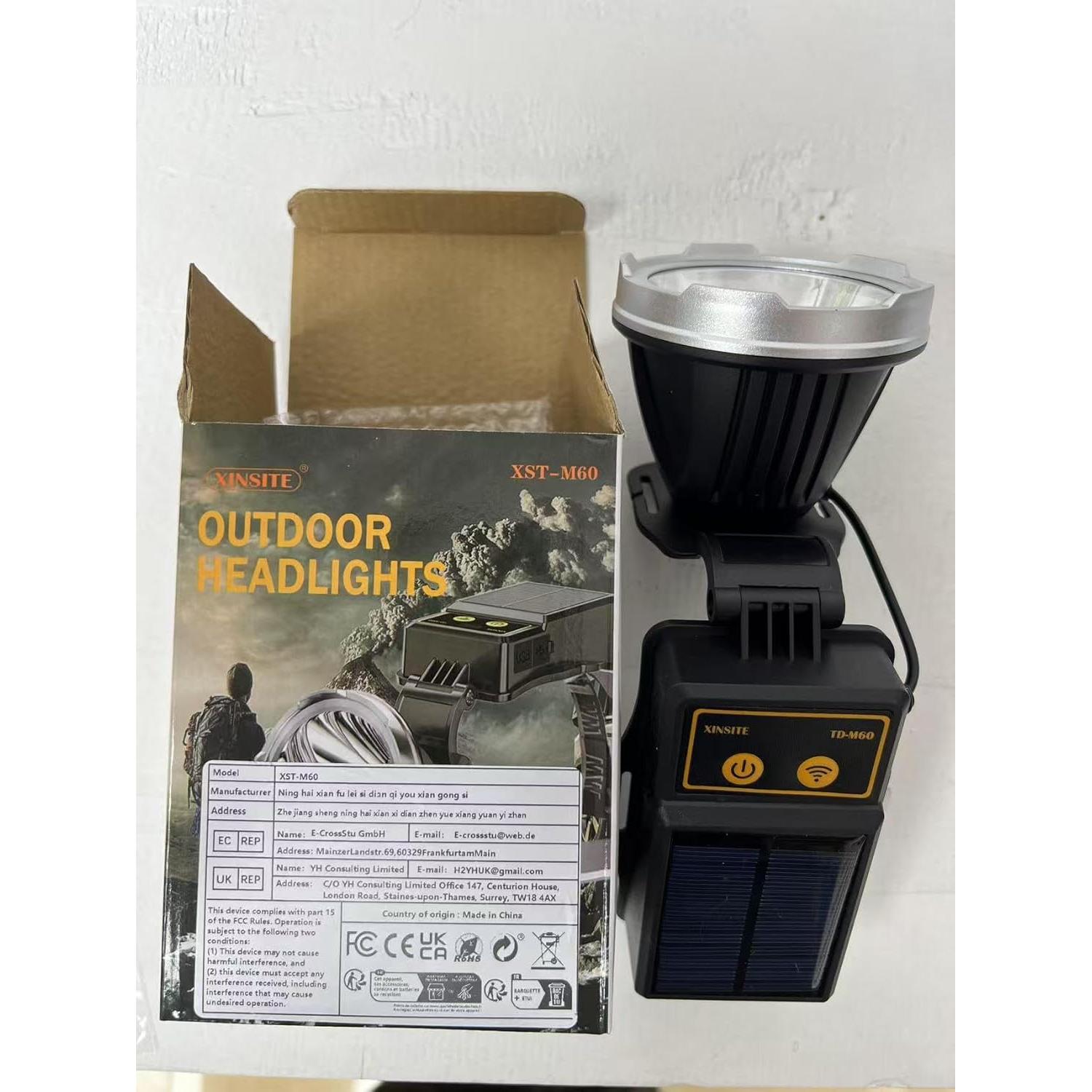 Linterna Frontal LED Recargable BlueYu XST-M60 5000 Lúmenes