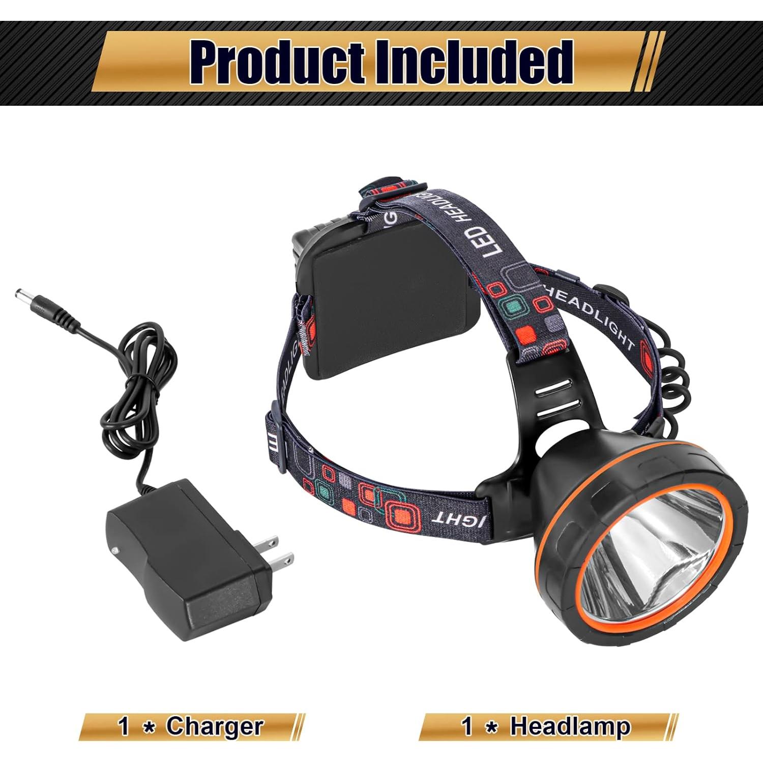 Linterna Frontal Recargable Hunting Friends LED 8401 IP4