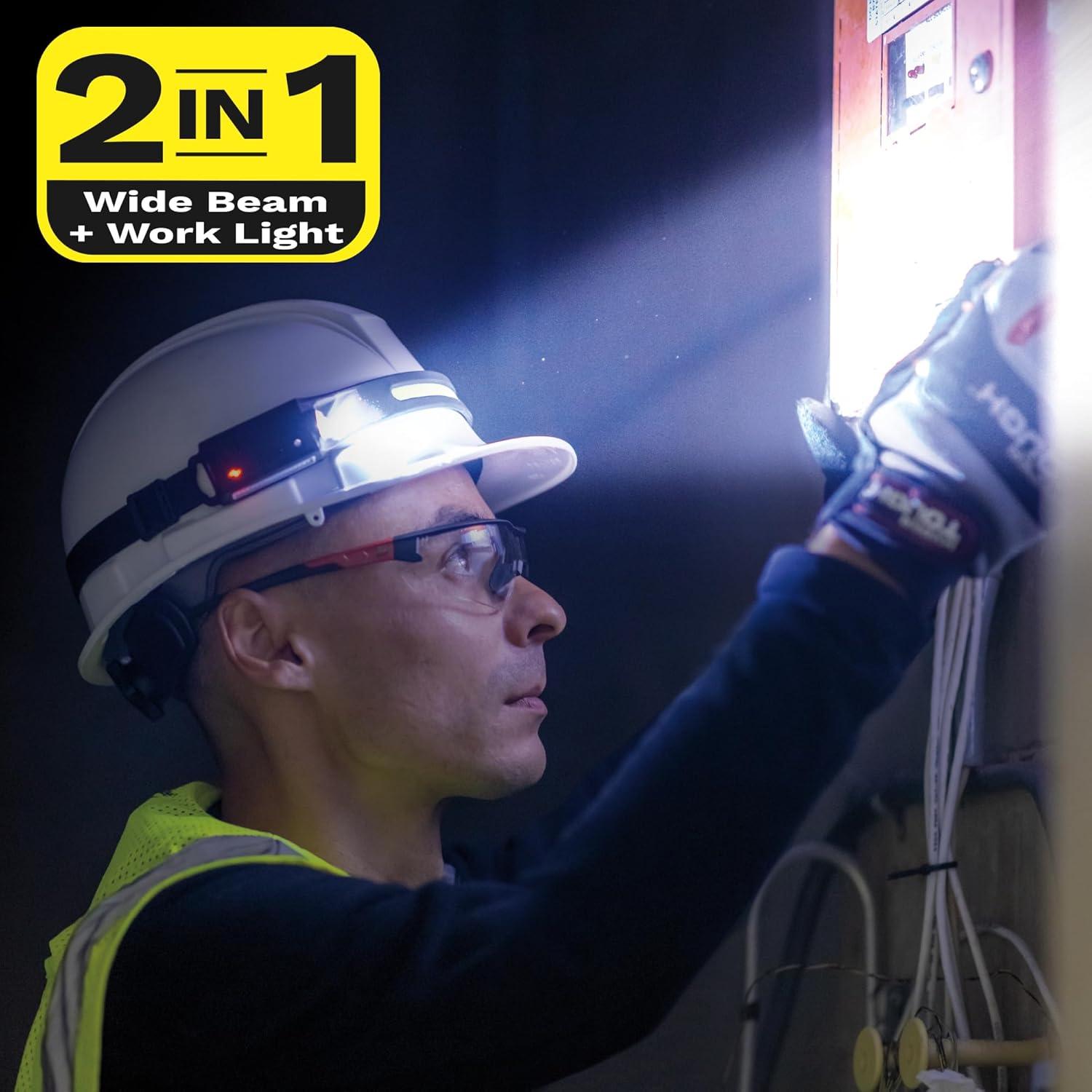 Linterna Frontal Recargable Ontel 260 Lúmenes 5 Modos USB