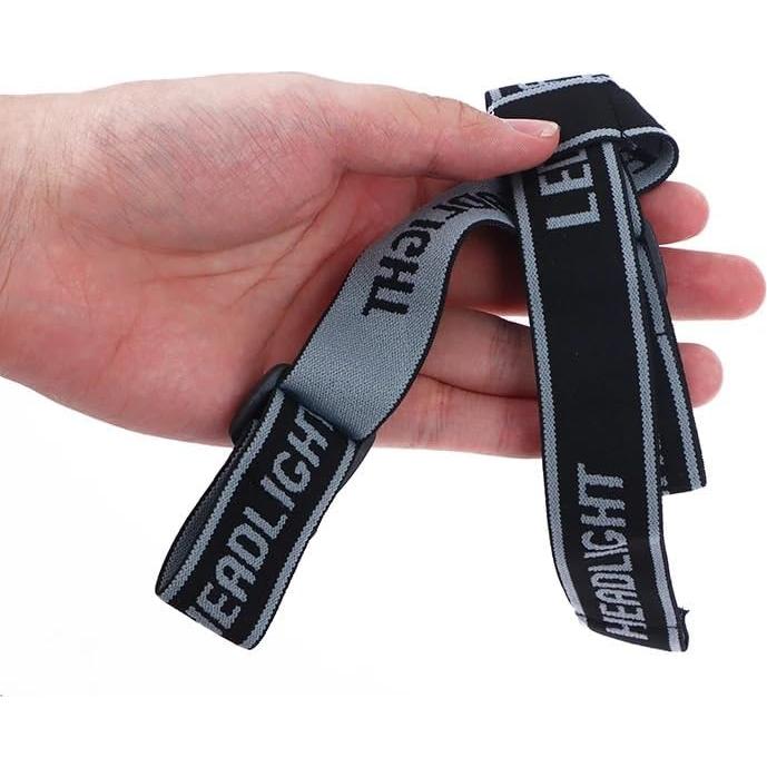 Paquete de 4 Correas de Reemplazo para Linterna Frontal ThtRht