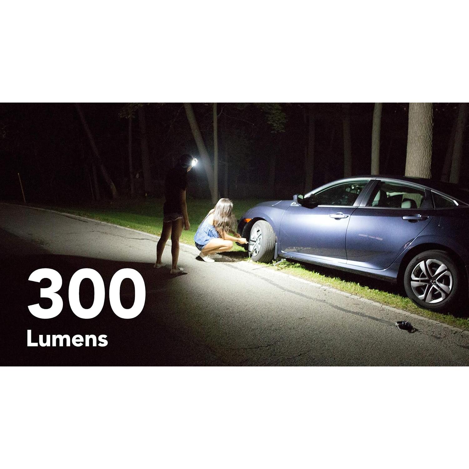 Linterna Frontal LED Liteband FLEX 300 Lúmenes Azul