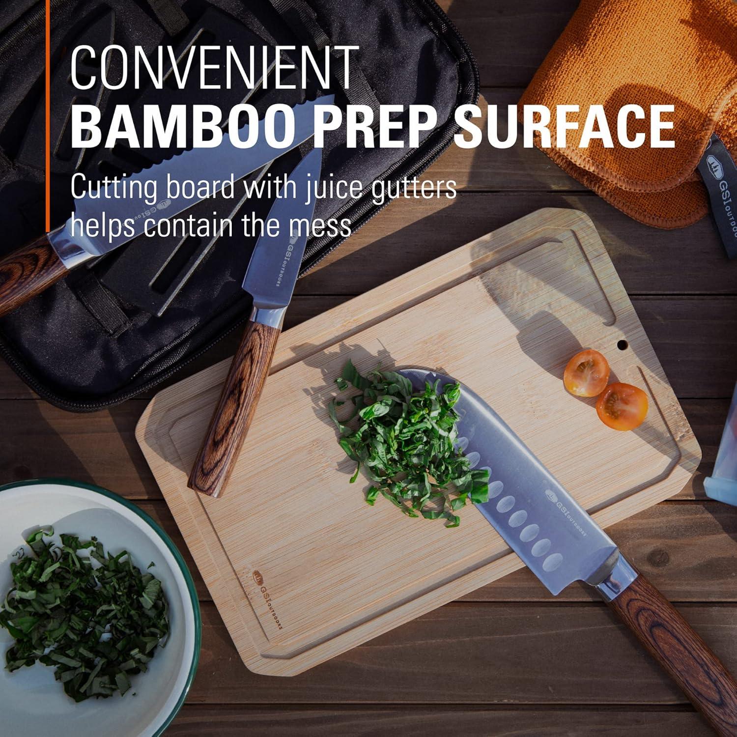 Juego de Cuchillos de Camping GSI Outdoors Rakau 3 Piezas