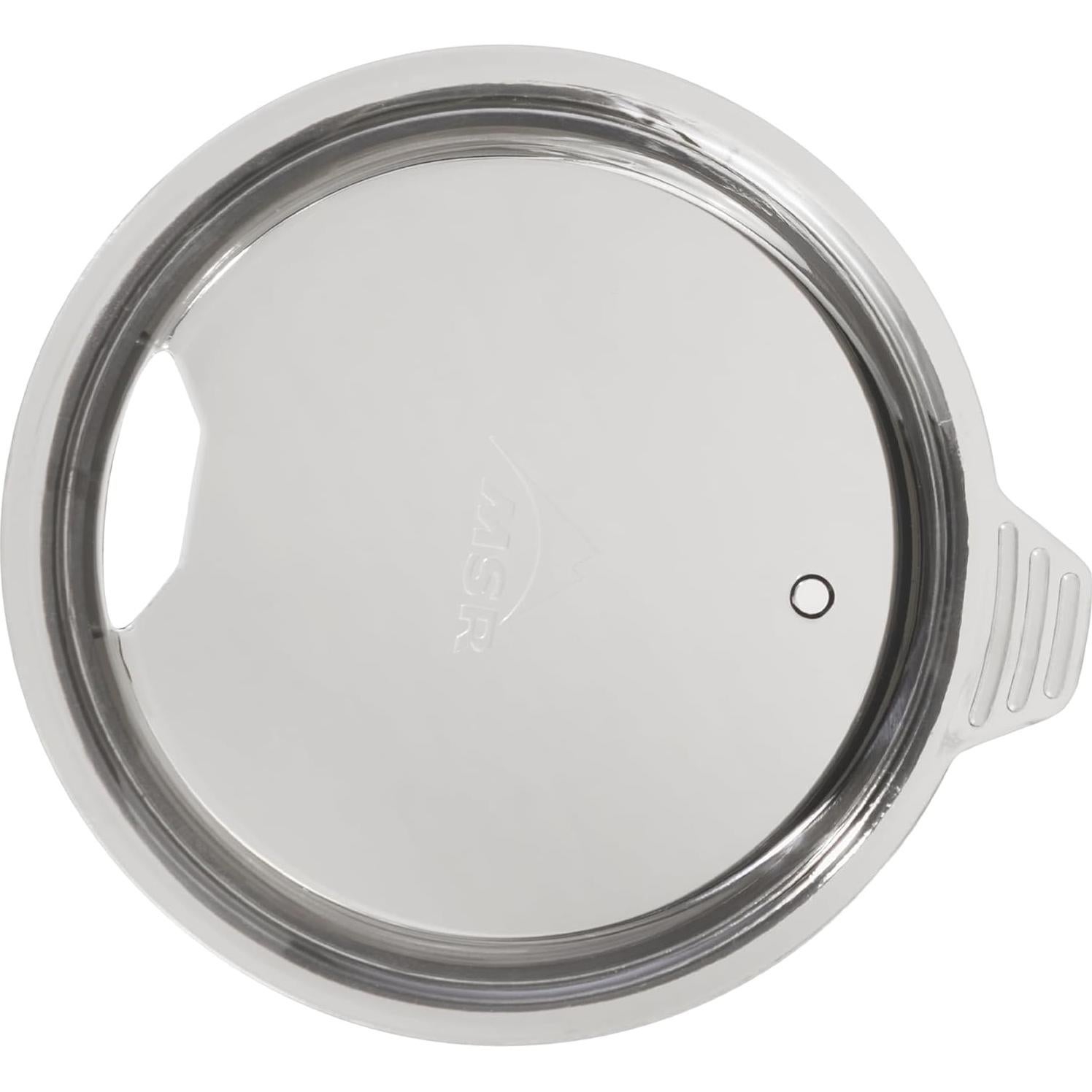 Taza de Campamento Doble Pared Titanio MSR 375 ml con Tapa