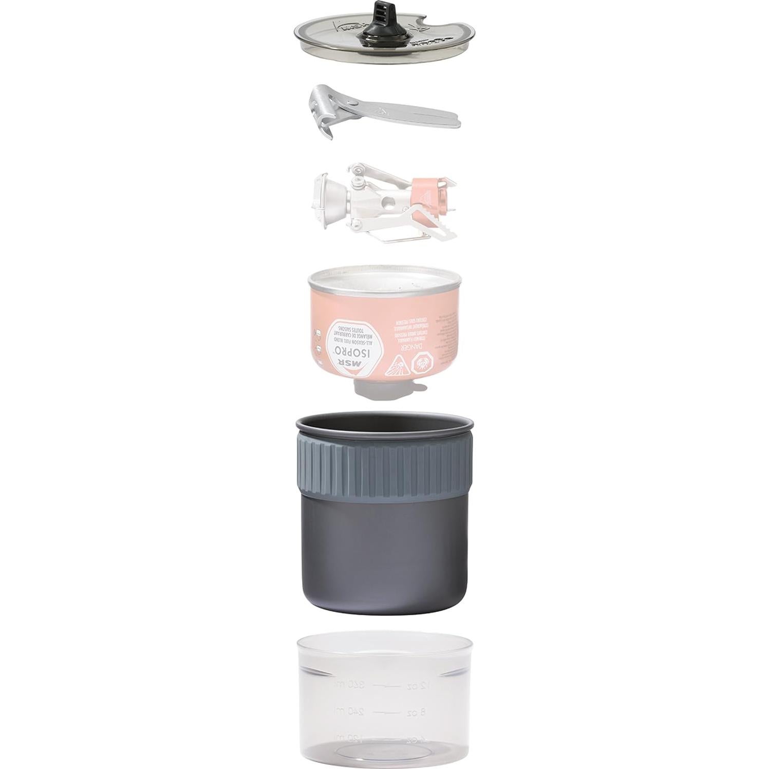 Juego de Cocina para Camping MSR Trail Mini Solo 0.8L