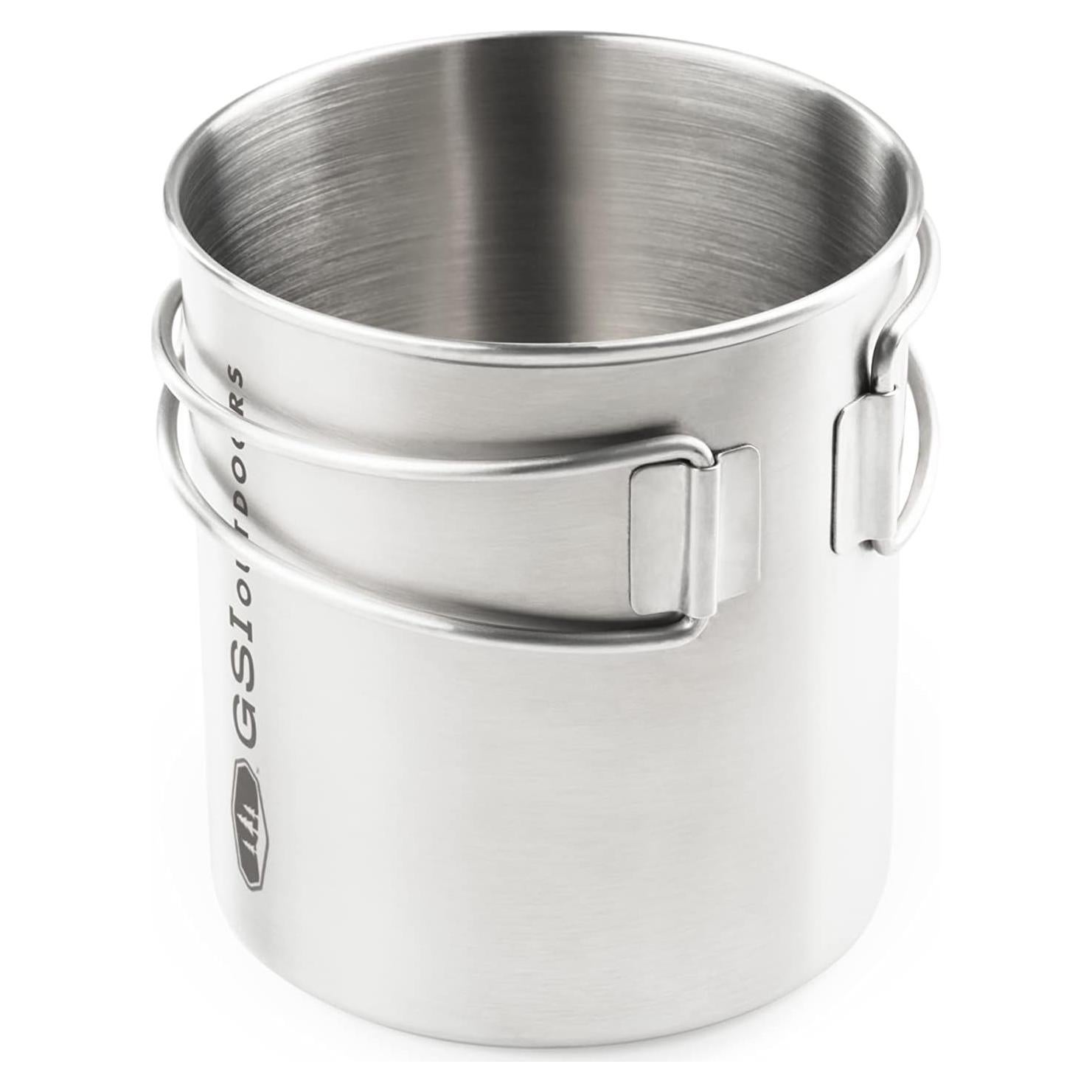 Taza Olla Ligera GSI Outdoors Glacier Acero Inoxidable 591 ml