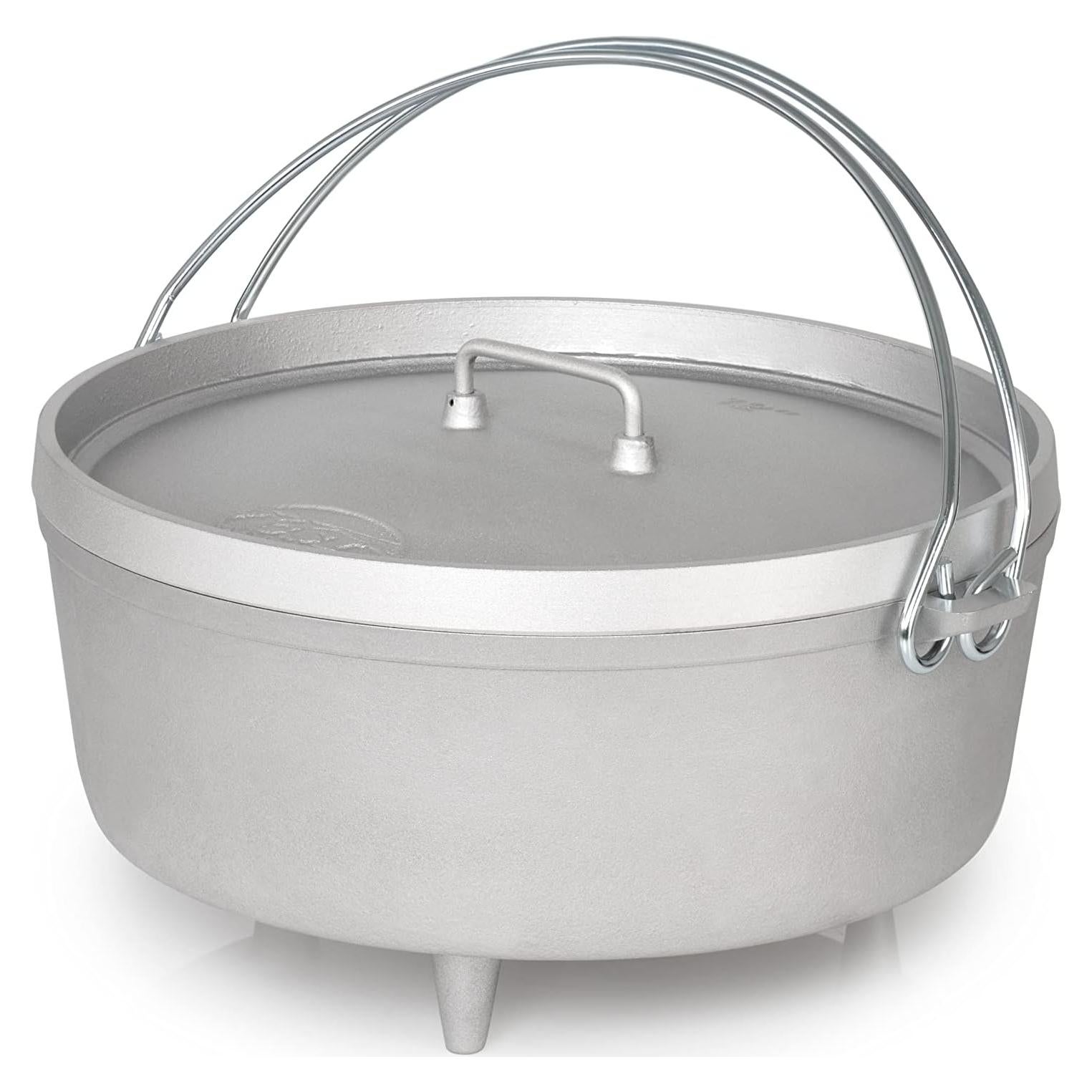 Horno Holandés de Aluminio GSI Outdoors 12" con Patas Fijas