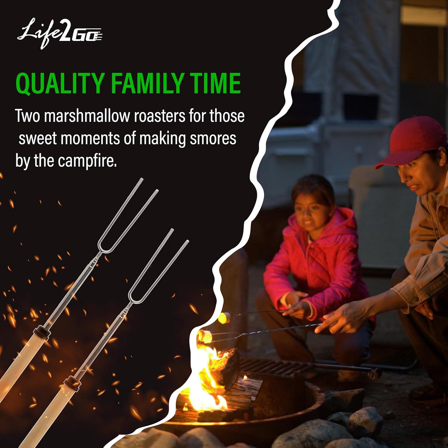 Juego de Utensilios de Cocina Portátil Life 2 Go 30 Pcs Acero Inoxidable