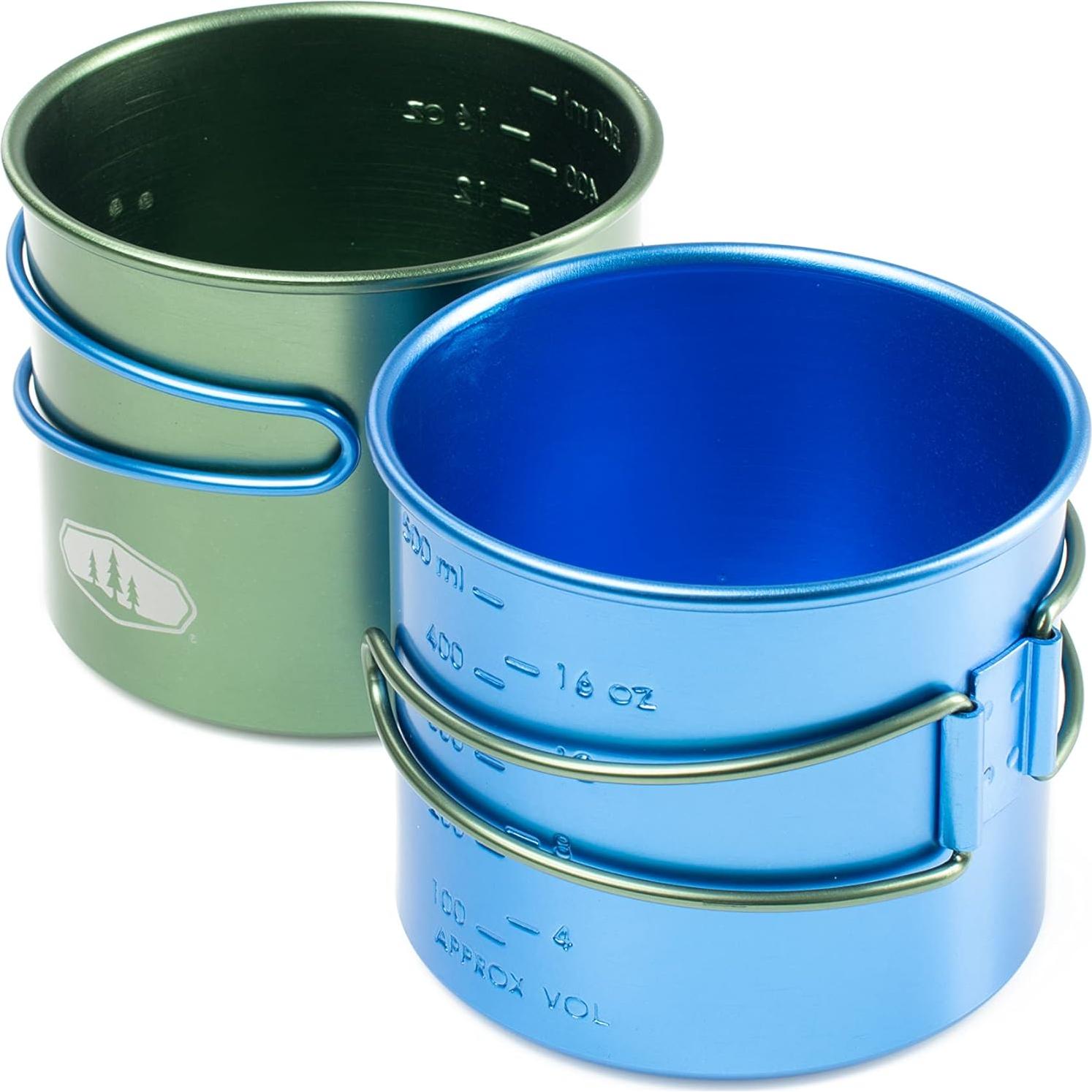 Taza de Acampar GSI Outdoors Bugaboo 20 oz Ligera Aluminio