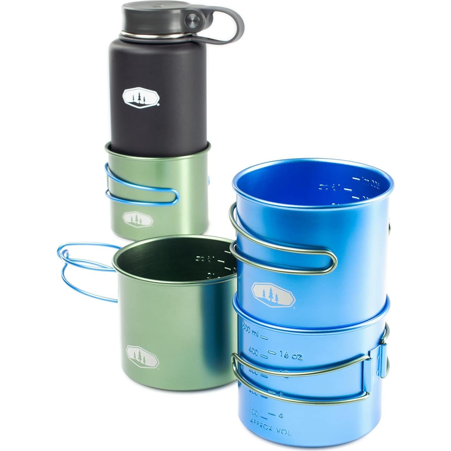 Taza de Acampar GSI Outdoors Bugaboo 20 oz Ligera Aluminio