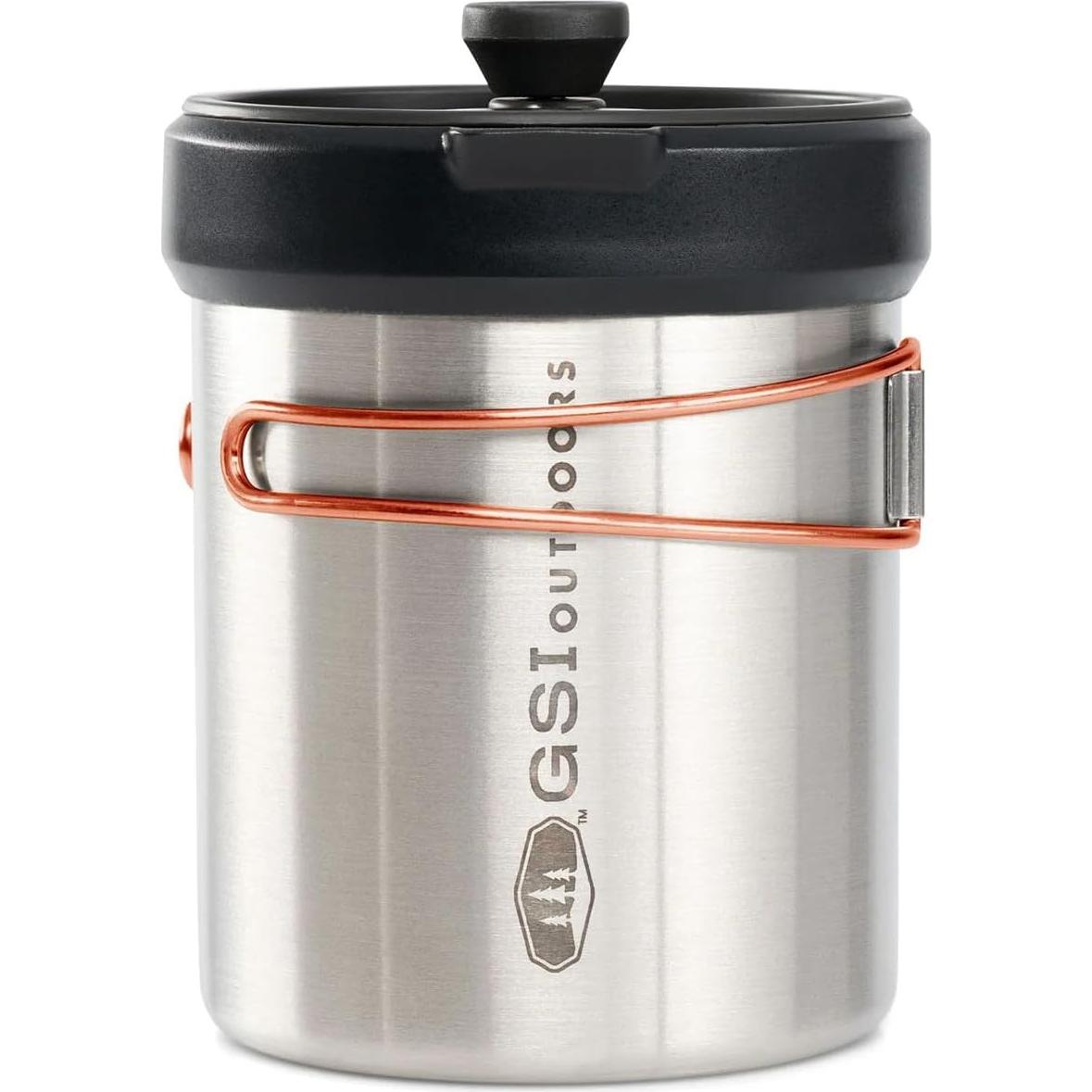 Taza de Prensa GSI Outdoors Glacier 650 ml Acero Inoxidable