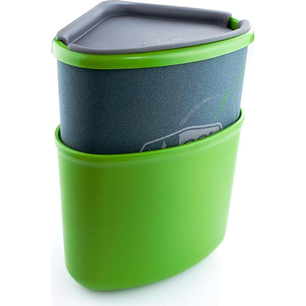Taza y Cuenco Gourmet Apilables GSI Outdoors Verde 414ml