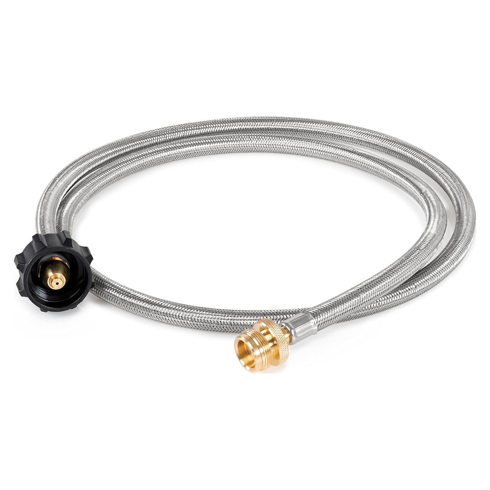 Manguera Adaptadora de Propano GSI Outdoors 5 pies Acero Inoxidable