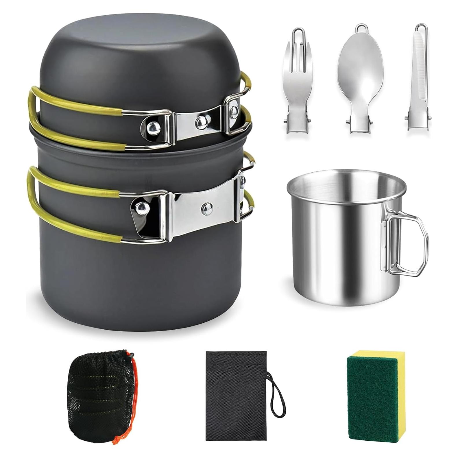 Juego de Utensilios de Cocina para Camping HexaHive 1L