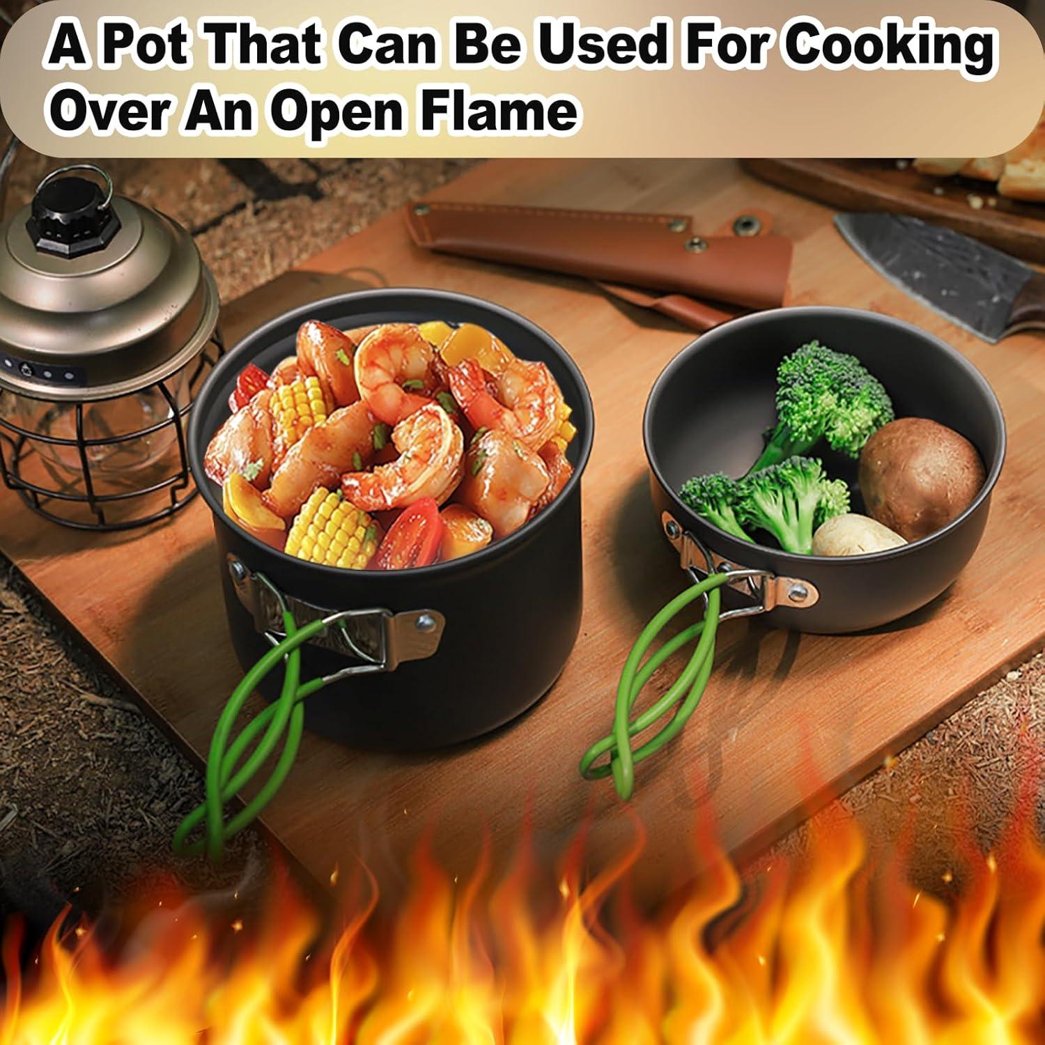 Juego de Utensilios de Cocina para Camping HexaHive 1L