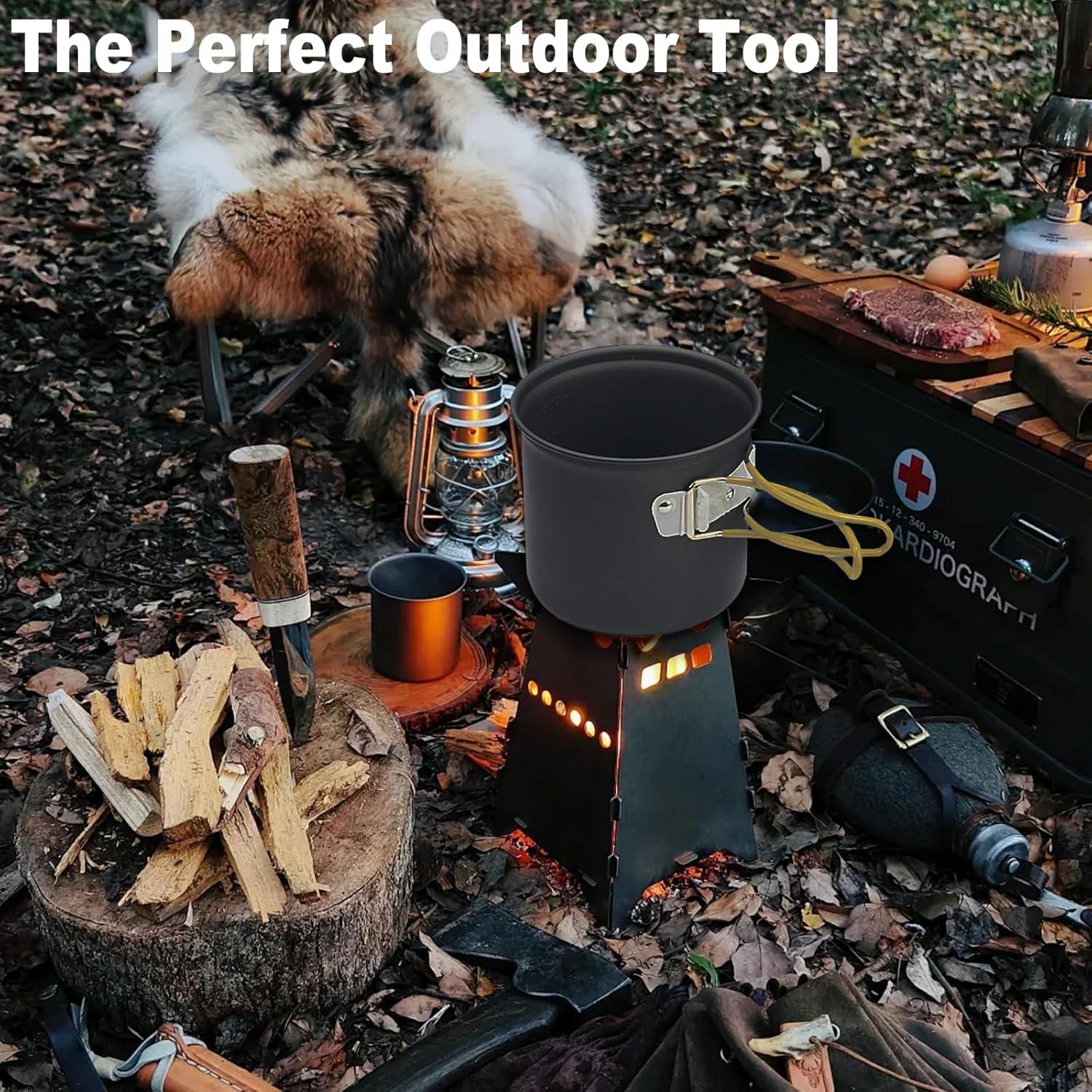 Juego de Utensilios de Cocina para Camping HexaHive 1L