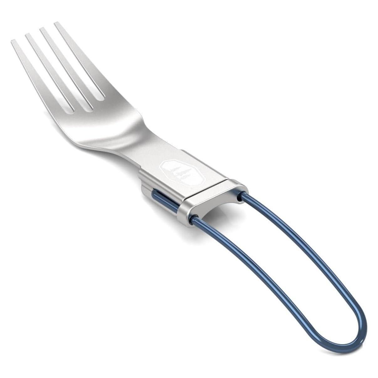 Tenedor Plegable GSI Outdoors Glacier Azul Acero Inoxidable