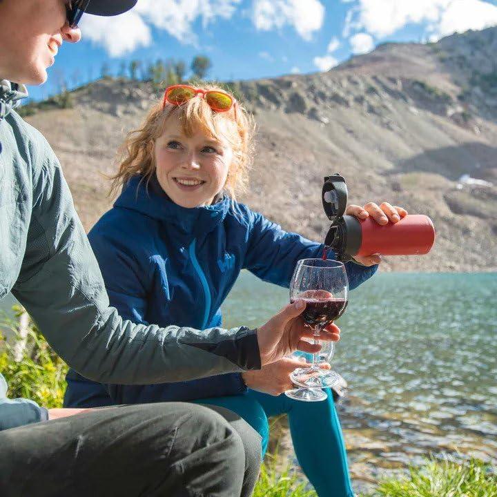 Juego de Copas de Vino Tinto Apilables GSI Outdoors 15 oz