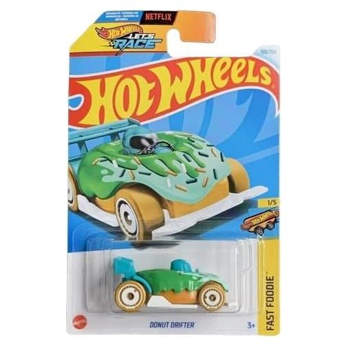 Coche Diecast Hot Wheels Donut Drifter 1:64 Fast Foodie