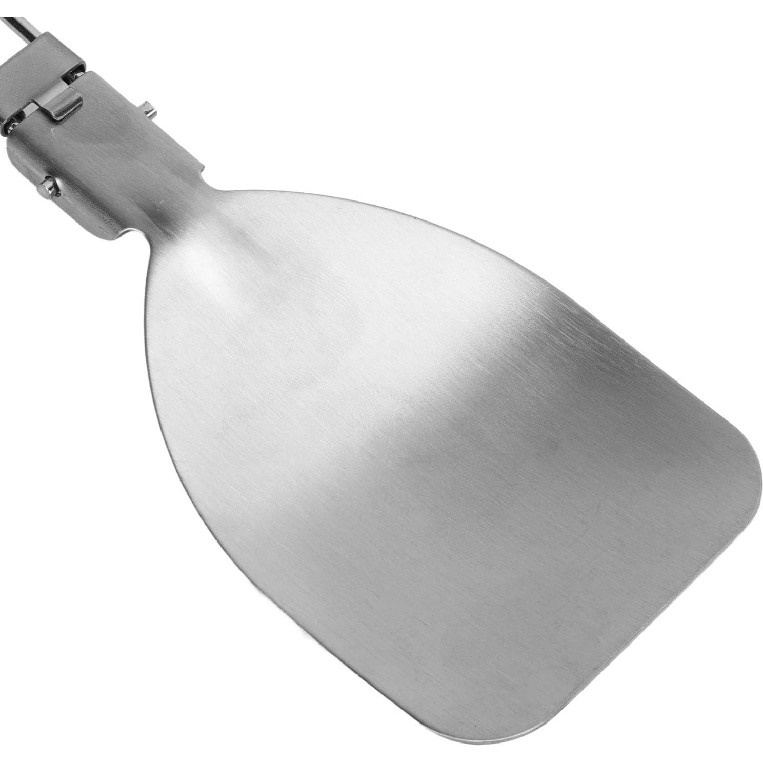 2 Espátulas Plegables de Acero Inoxidable 304 para Camping