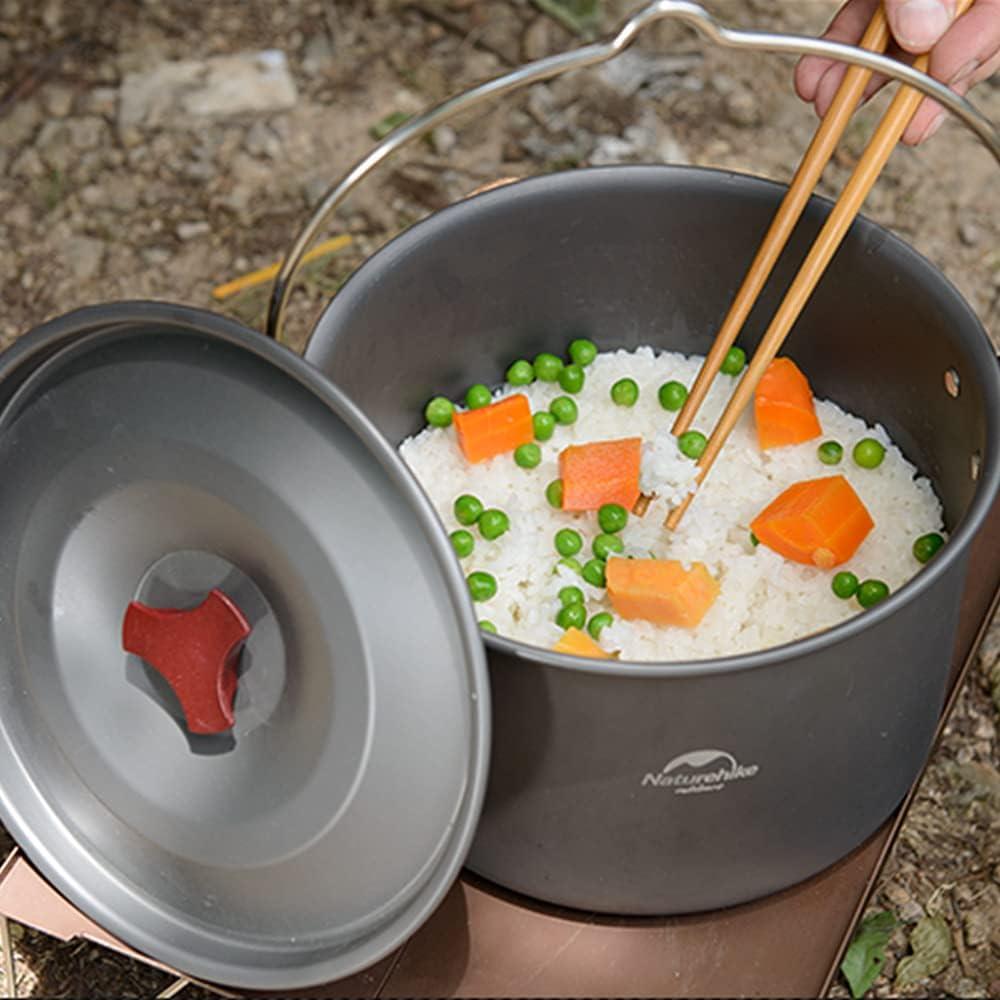 Olla de Sopa Naturehike 4L para Camping Ligera y Portátil