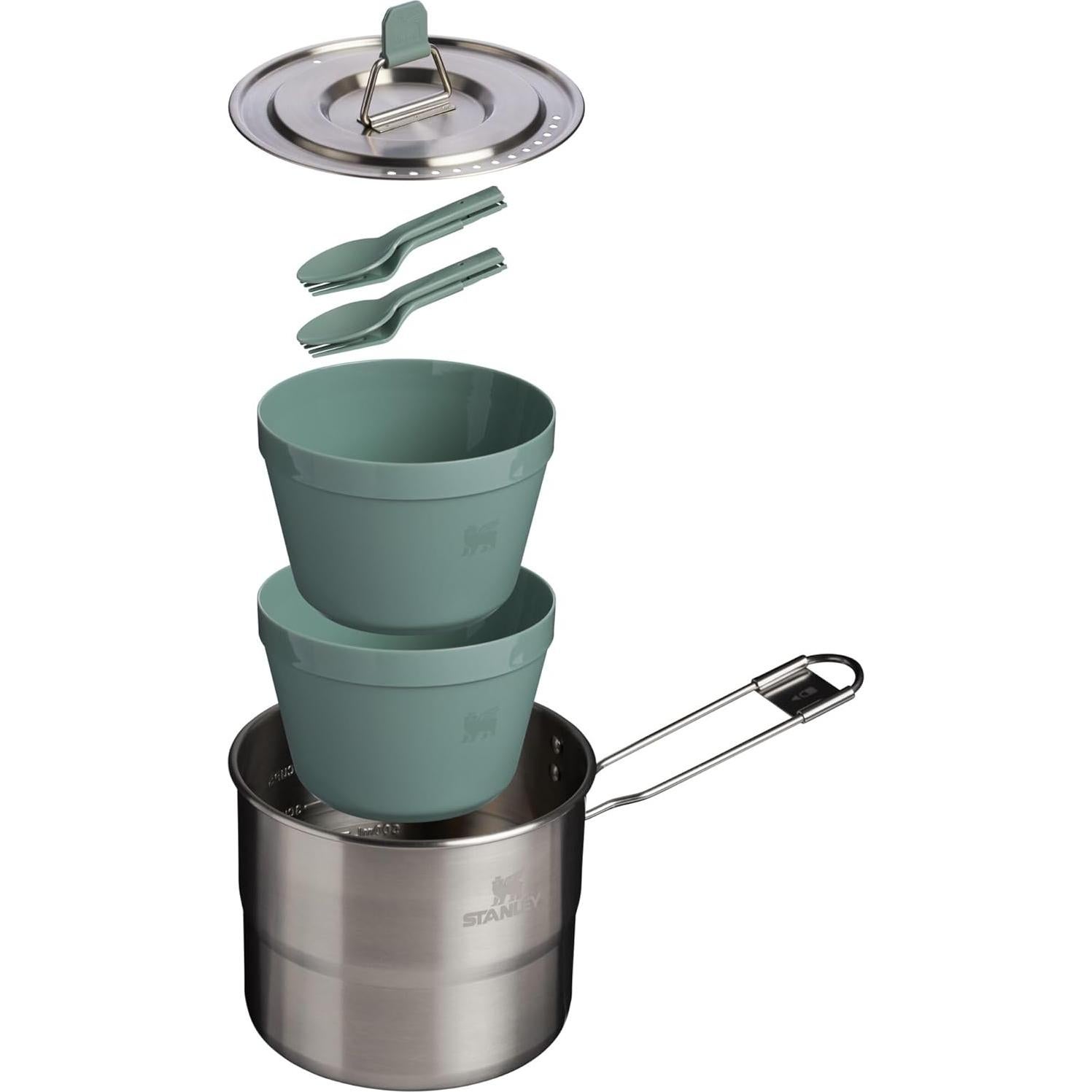 Juego de Cocina Camping Stanley Wildfare 1.25L Acero Inoxidable