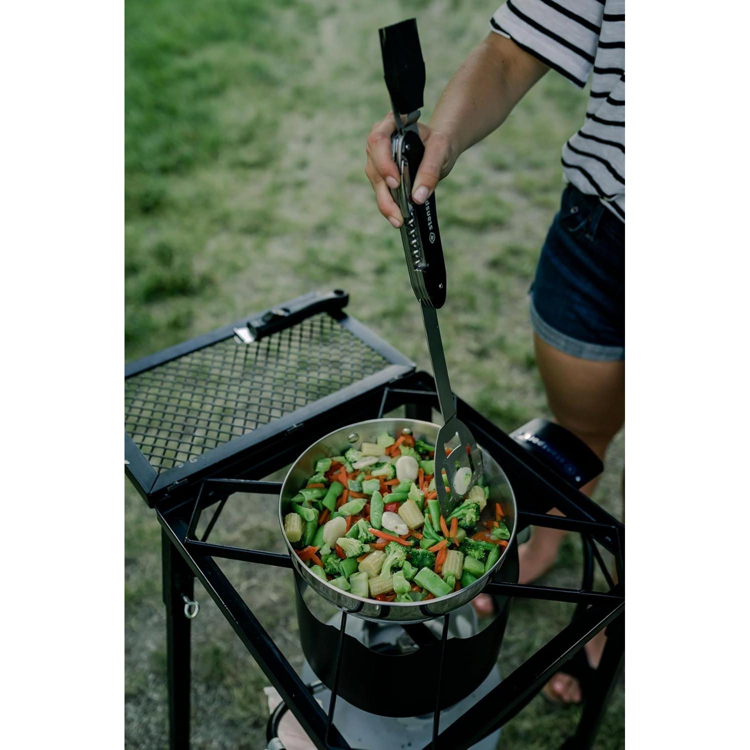 Juego de Cocina de Acero Inoxidable Stansport 7 Piezas