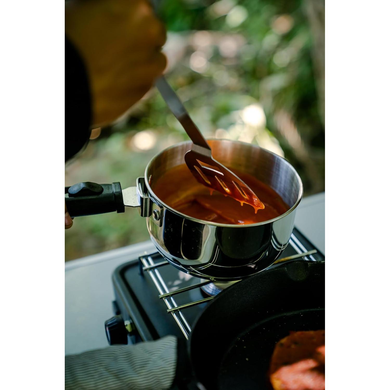 Juego de Cocina de Acero Inoxidable Stansport 7 Piezas