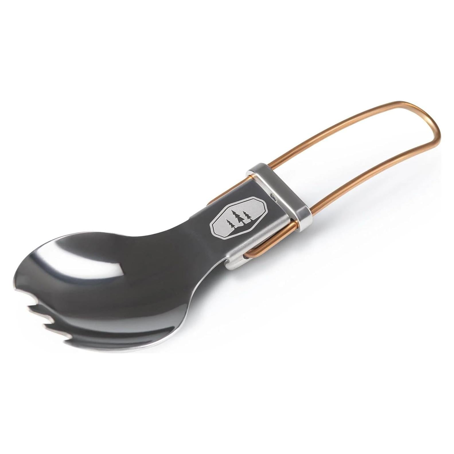 Spork Plegable GSI Outdoors Glacier - Acero Inoxidable, 36g