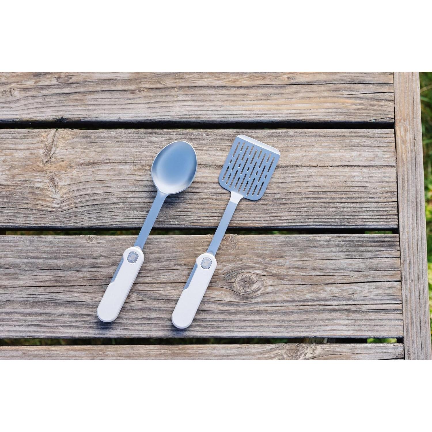 Conjunto de Utensilios Plegables Stanley Wildfare Pro - Acero Inoxidable