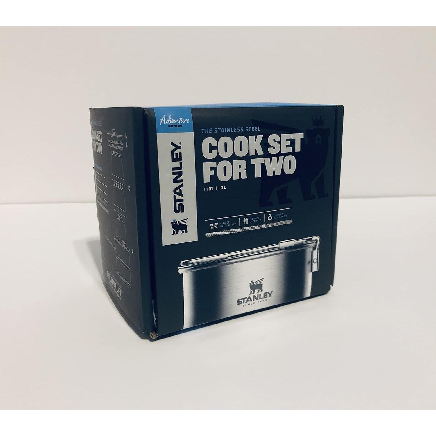 Juego de Cocina para Dos Stanley Acero Inoxidable 1.0L 6 Piezas