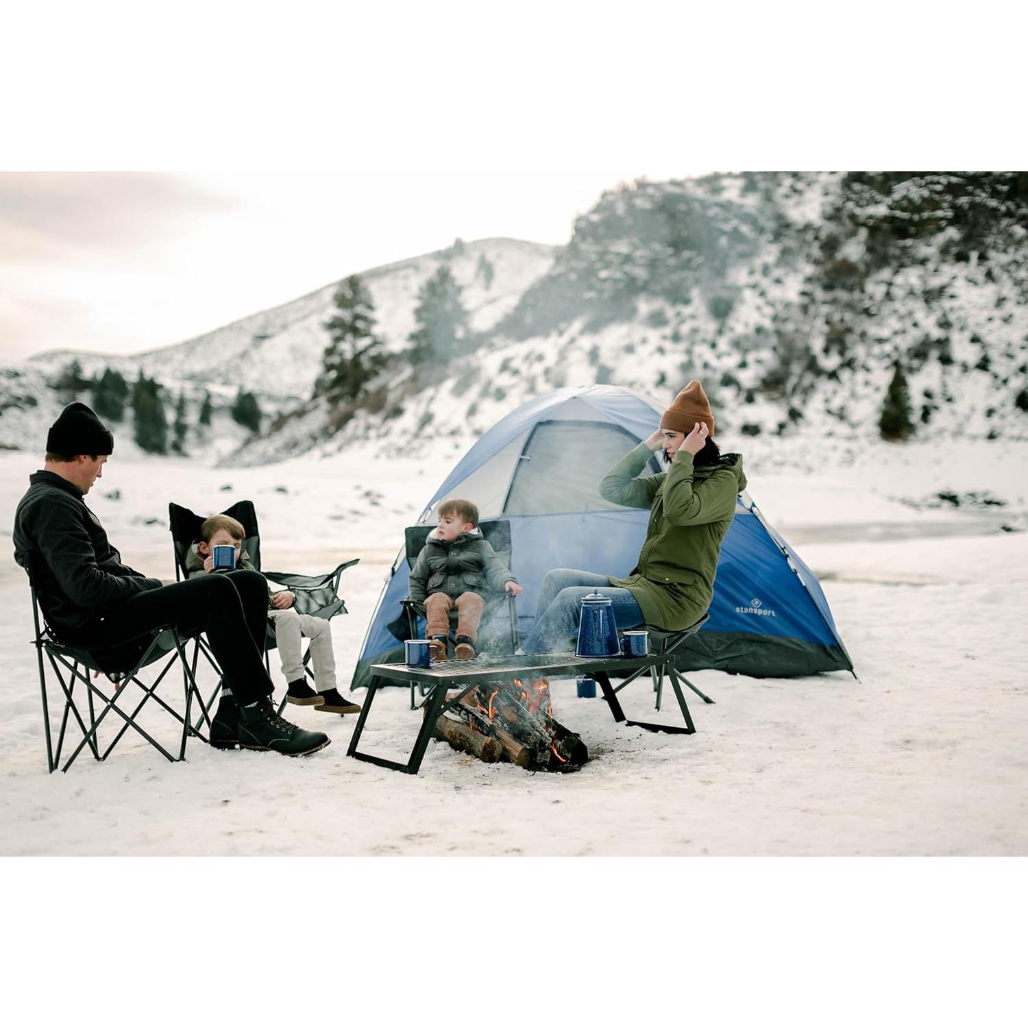 Olla de café esmaltada Stansport 8 tazas + 4 tazas 12 oz