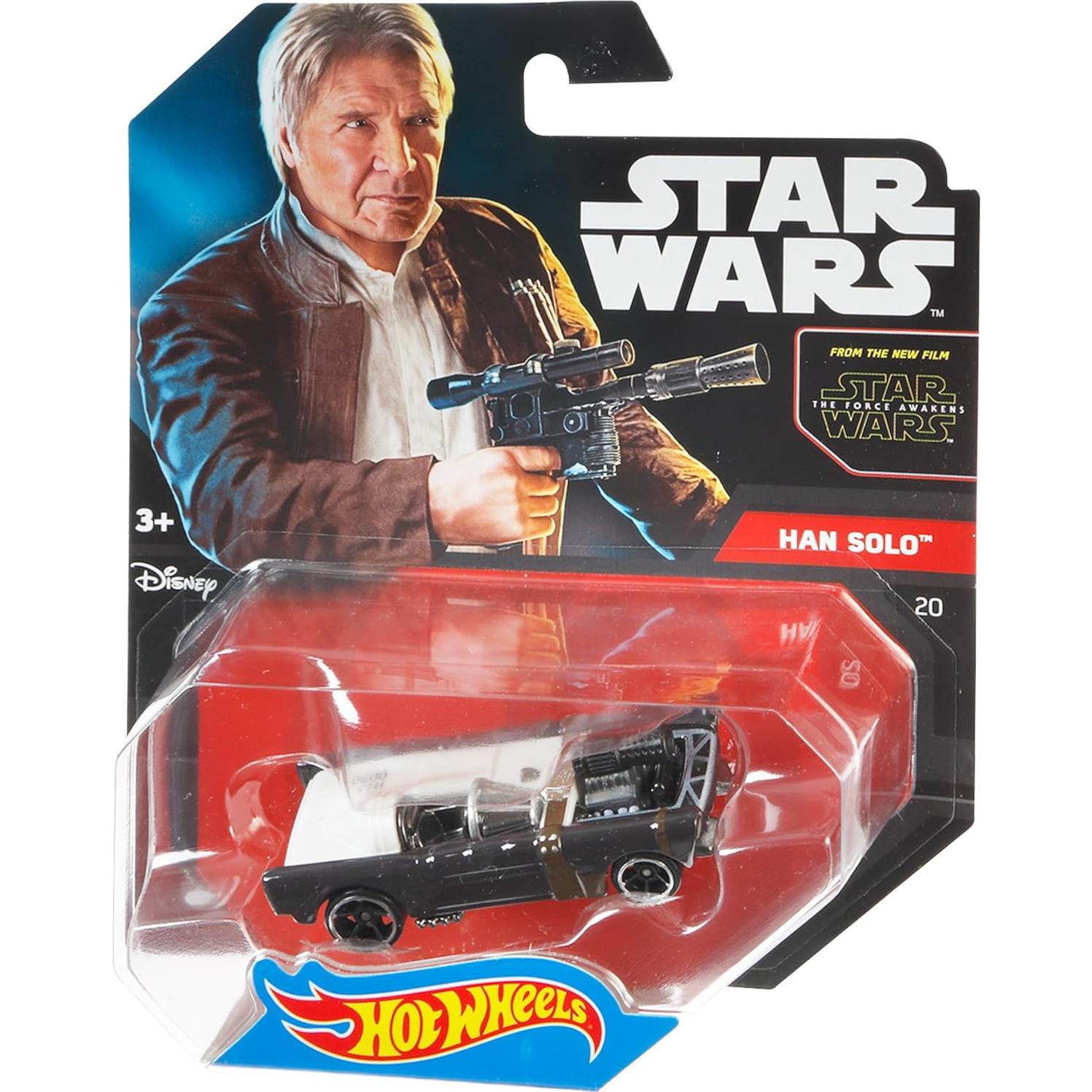 Hot Wheels Star Wars Coche Han Solo 1:64 Coleccionable