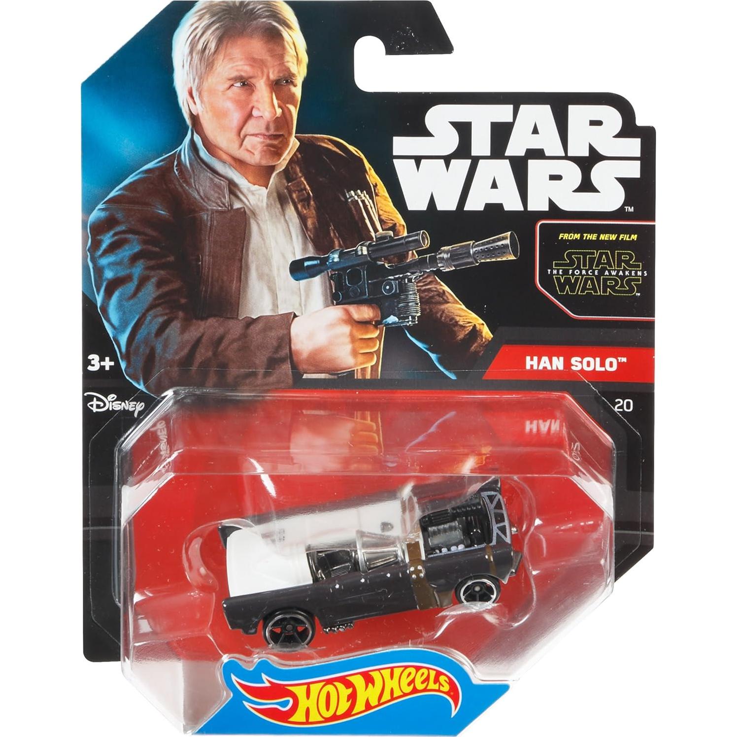 Hot Wheels Star Wars Coche Han Solo 1:64 Coleccionable