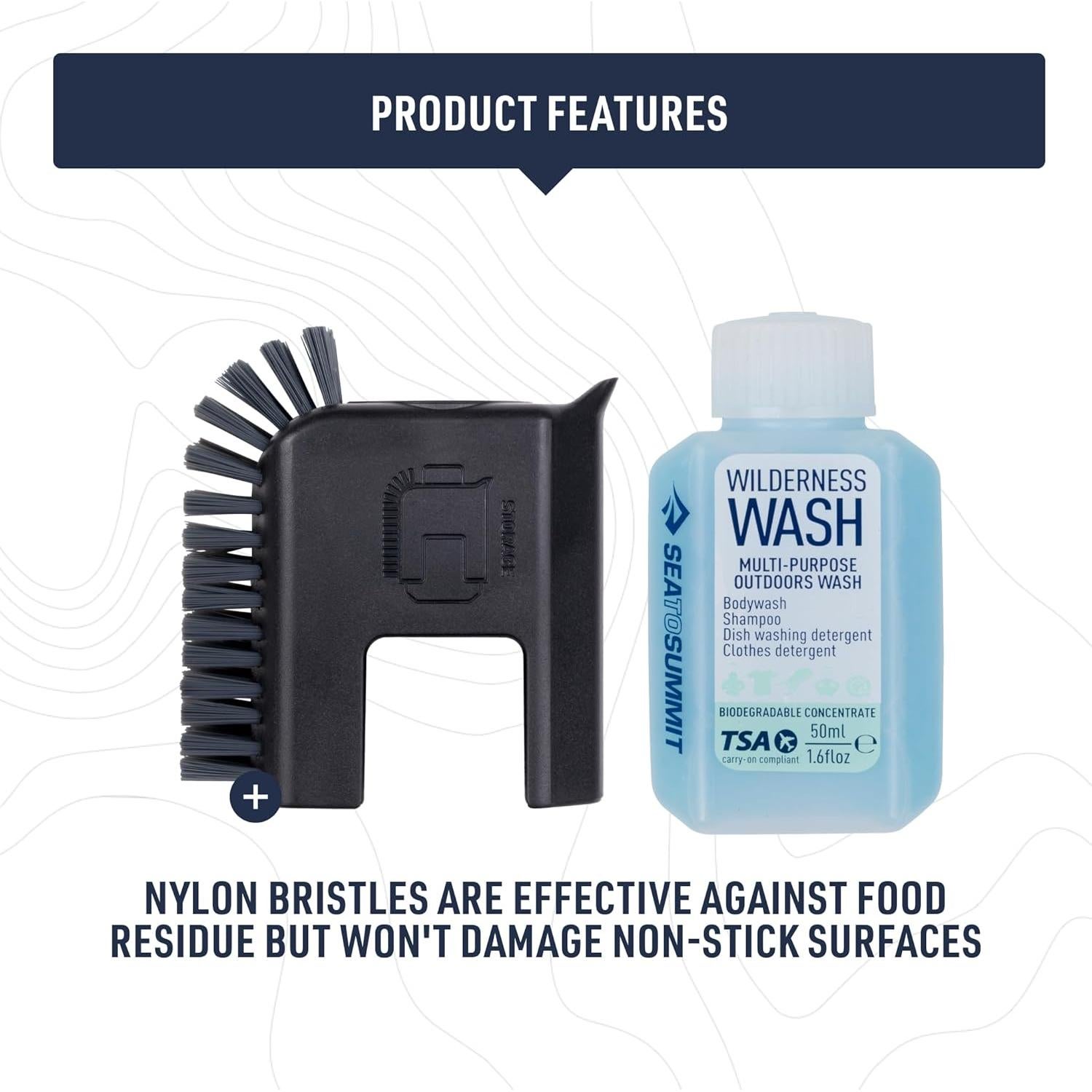 Esponja y Jabón para Olla de Cocina Sea to Summit - 2 Piezas