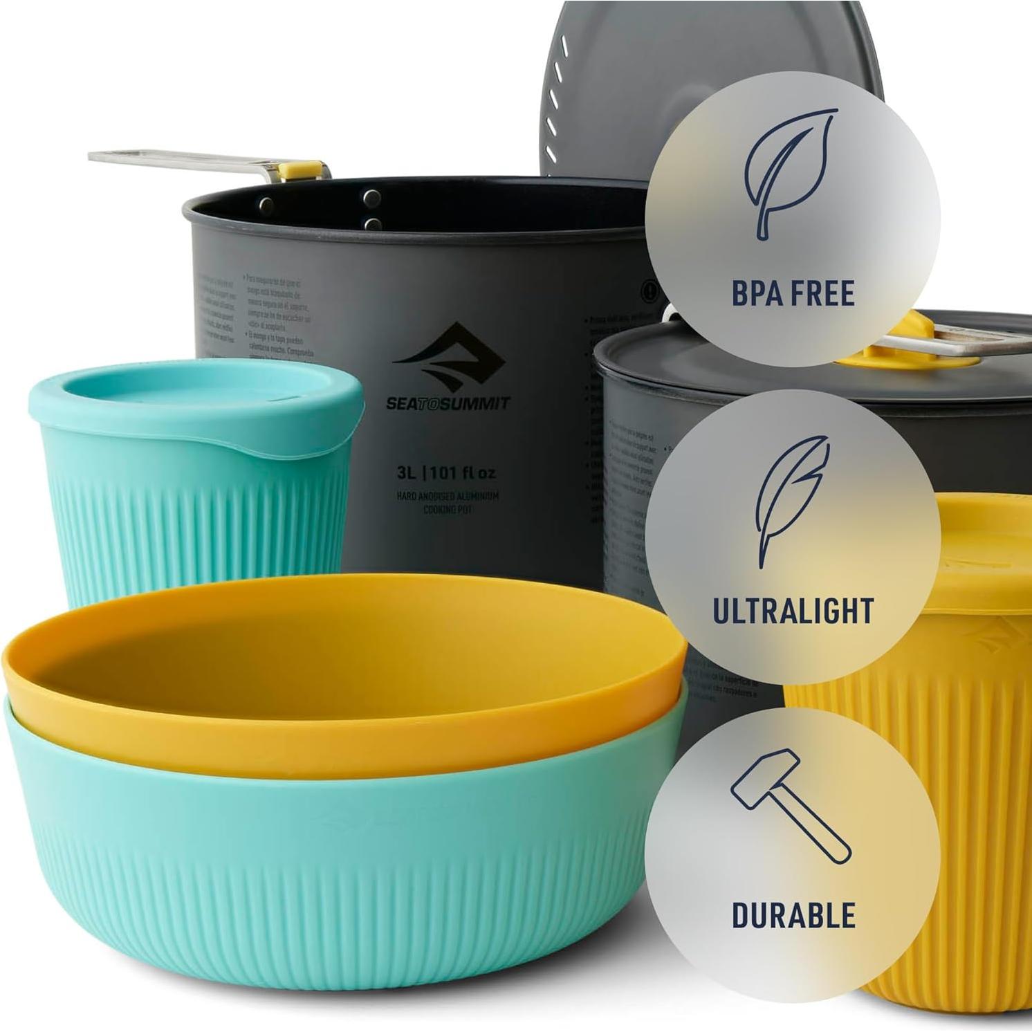 Conjunto de Cocina Ultraligero Sea to Summit 2 Personas