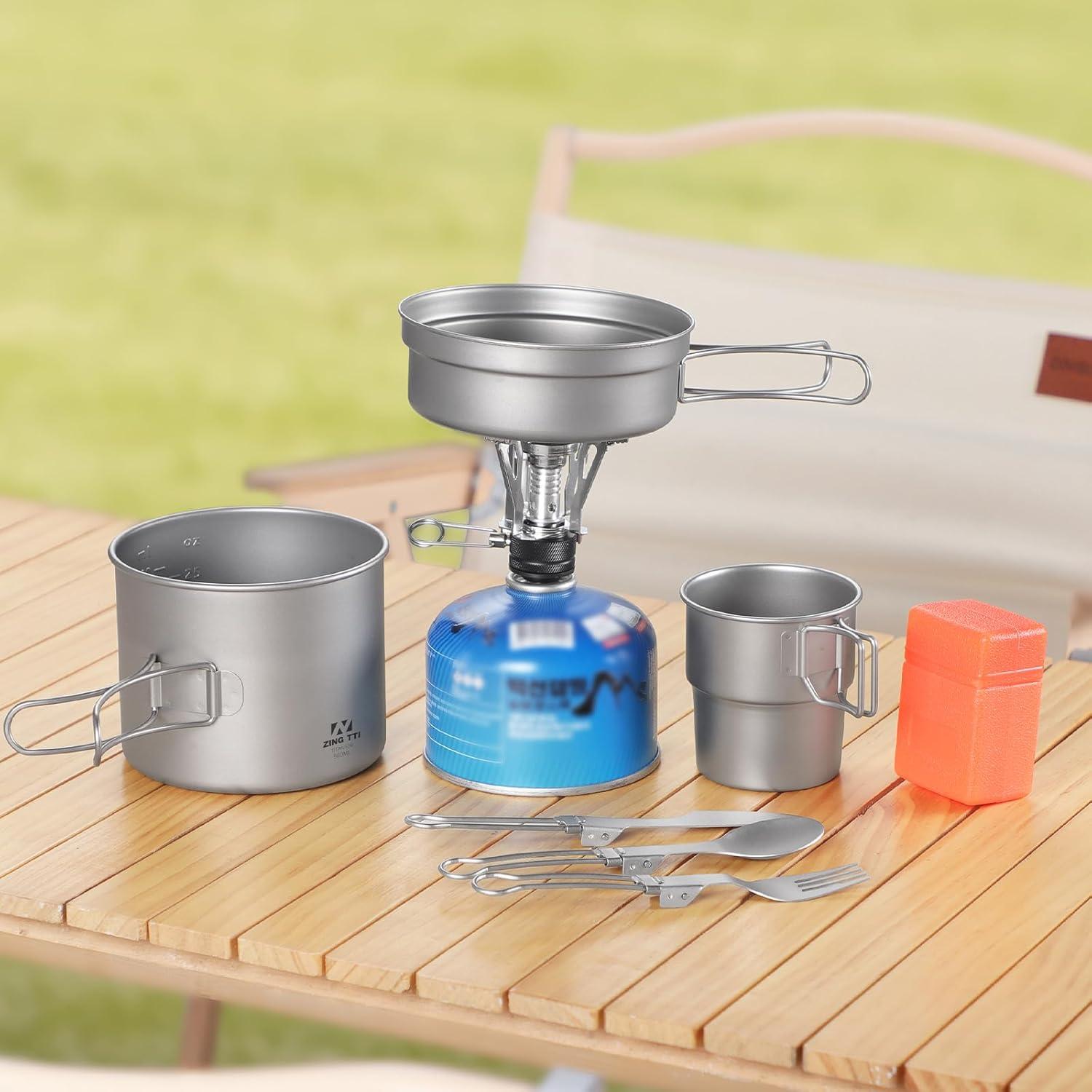 Juego de Utensilios de Cocina de Titanio ZING TTI 14 Piezas