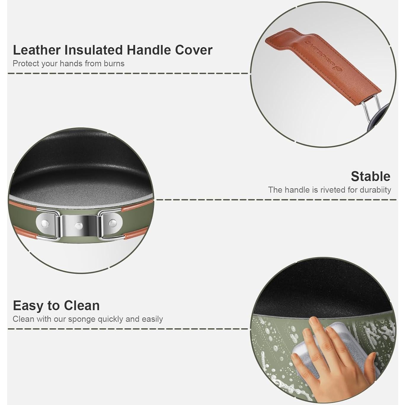 Juego de Utensilios de Cocina para Camping Odoland 10 Piezas