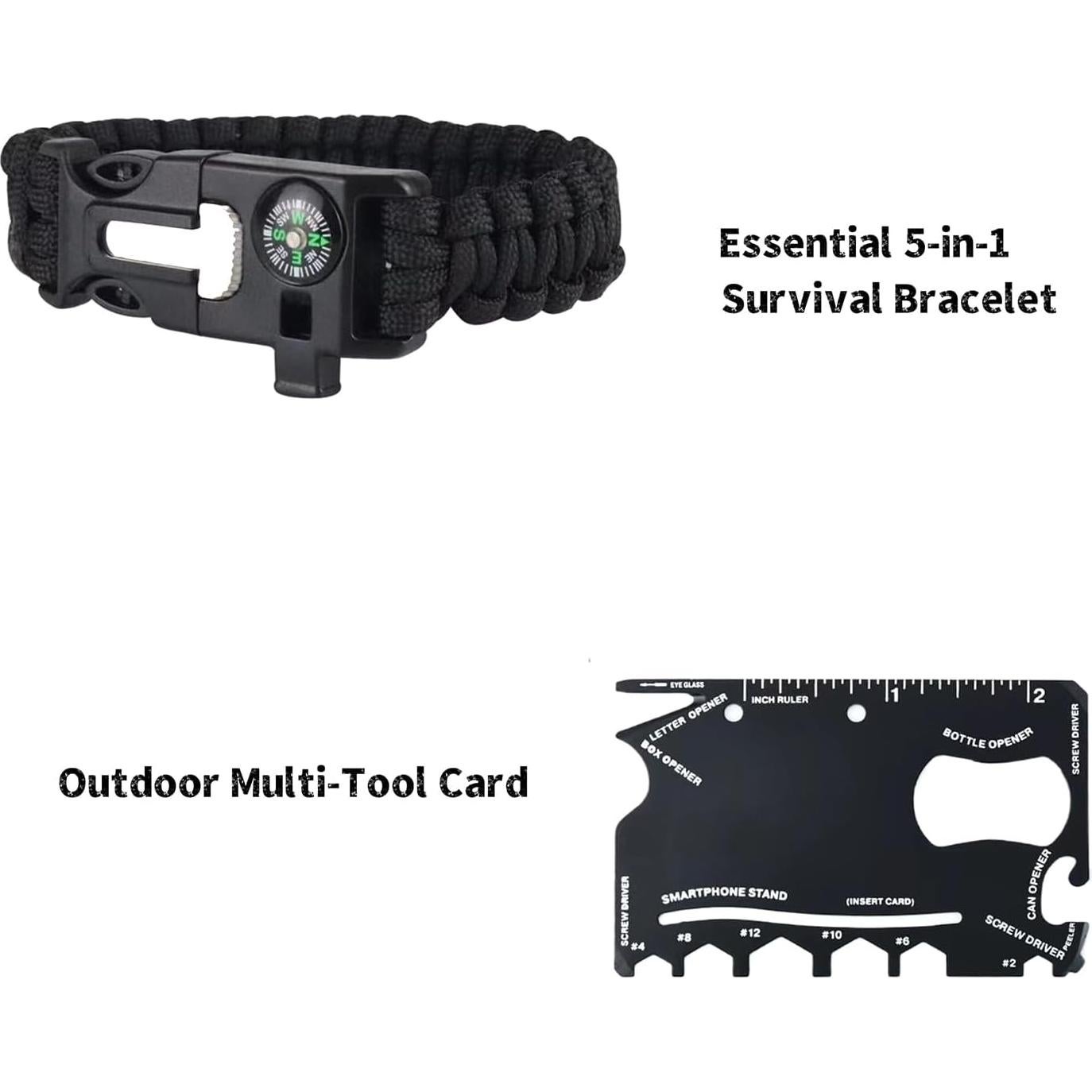 Kit de Cocina para Camping WAILAMHK 17 Piezas Aluminio 3 Personas